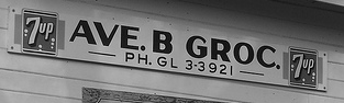 old sign with phone number